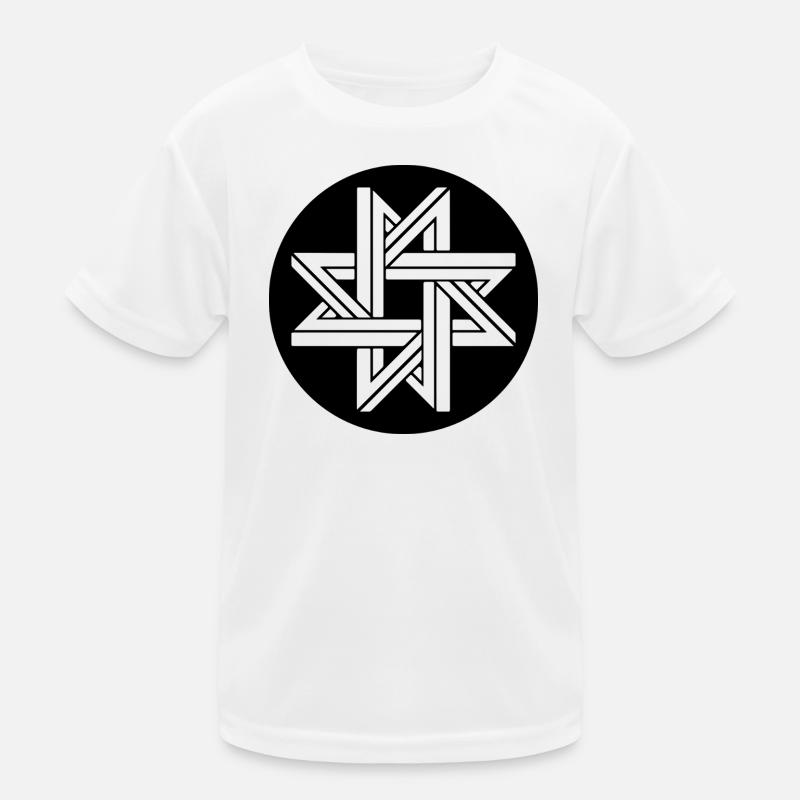 Impossible Geometry Star Kids Functional T-Shirt