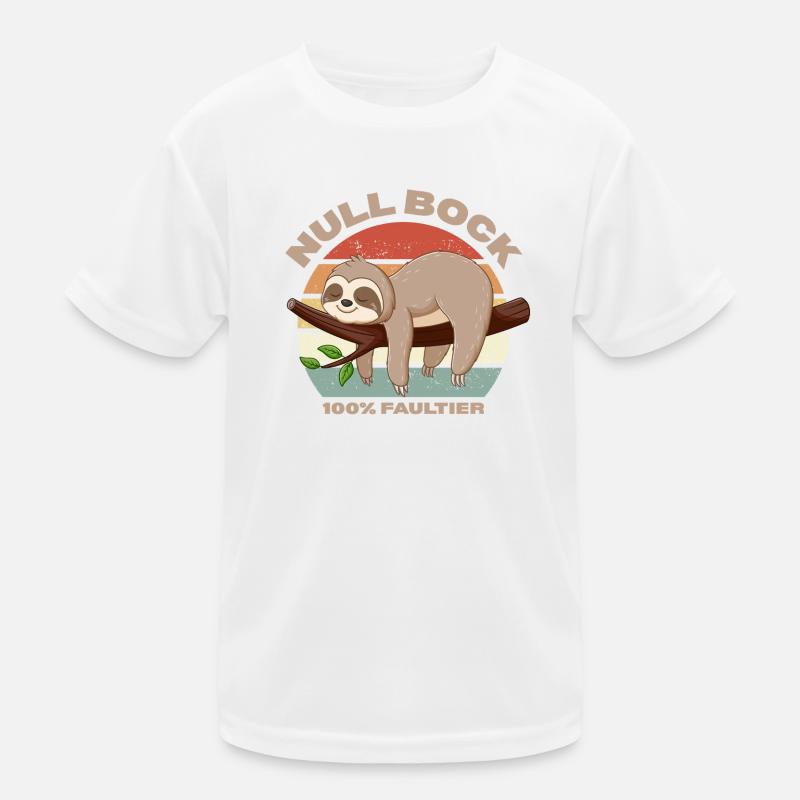 Zero buck design for all lazy people Kids Functional T-Shirt