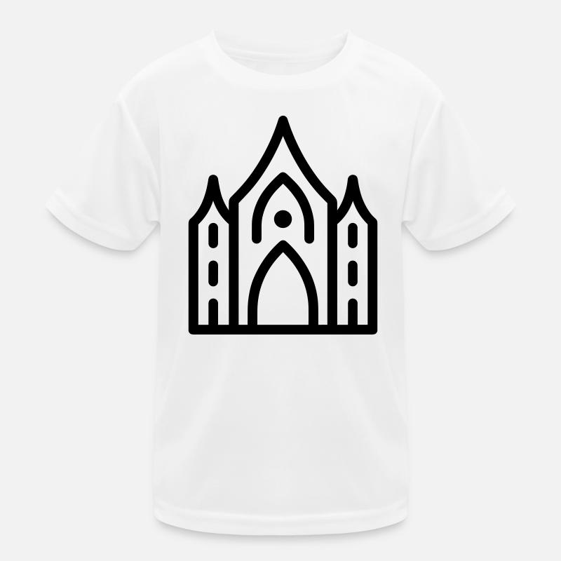 Kathedrale Kinder Funktions-T-Shirt