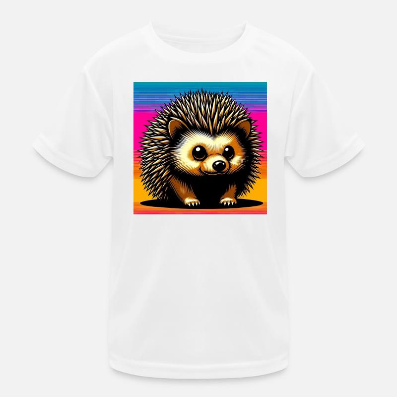 Igel Kinder Funktions-T-Shirt