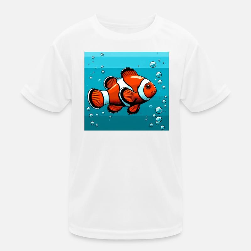 Clownfisch Kinder Funktions-T-Shirt