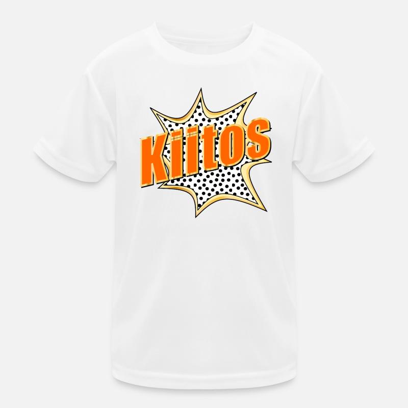 Danke Pop Art Kinder Funktions-T-Shirt