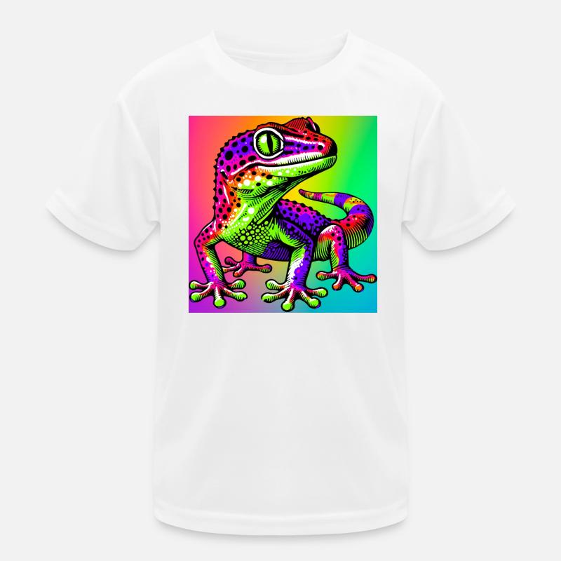 Gecko Kinder Funktions-T-Shirt