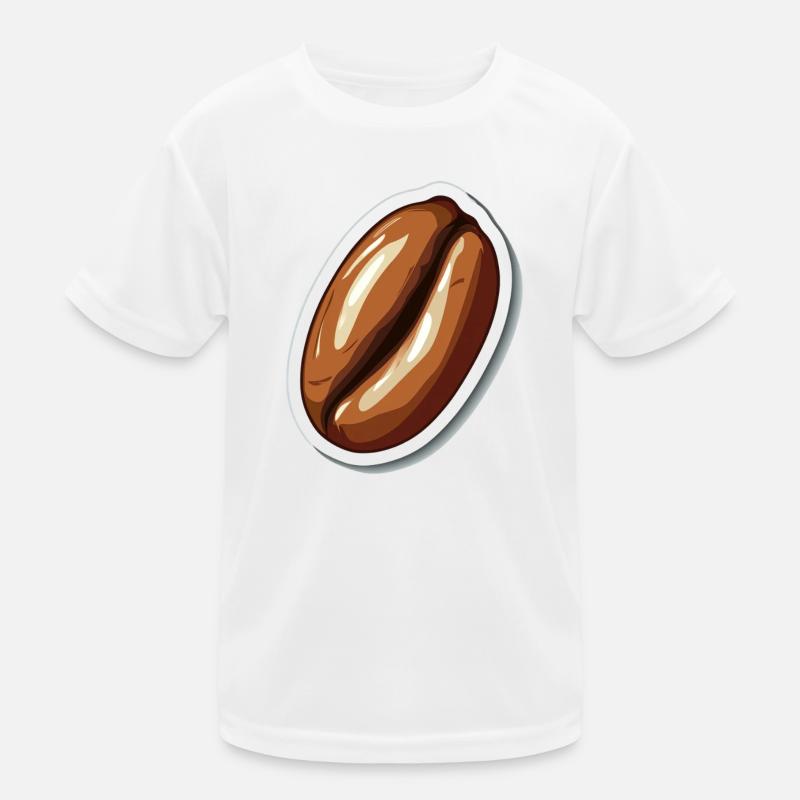 Kaffee Kinder Funktions-T-Shirt