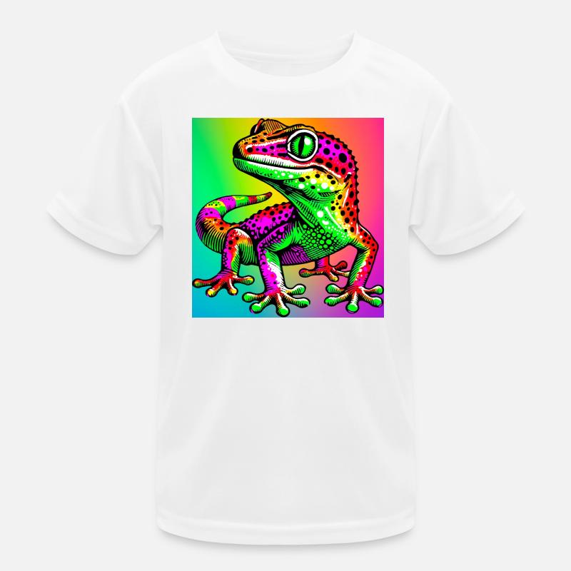 Gecko Kinder Funktions-T-Shirt