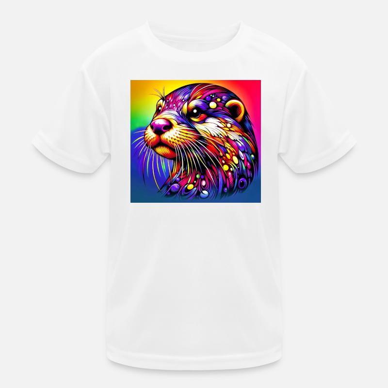 Otter Kinder Funktions-T-Shirt