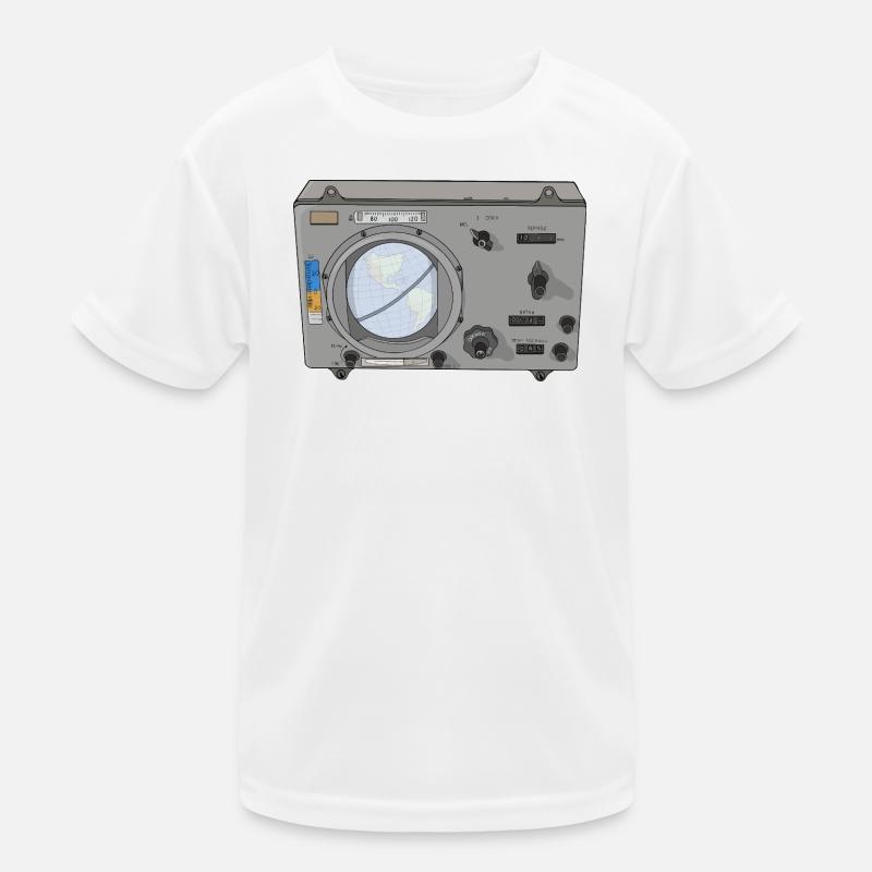 Globus Vintage Navigation Analog Device Kids Functional T-Shirt