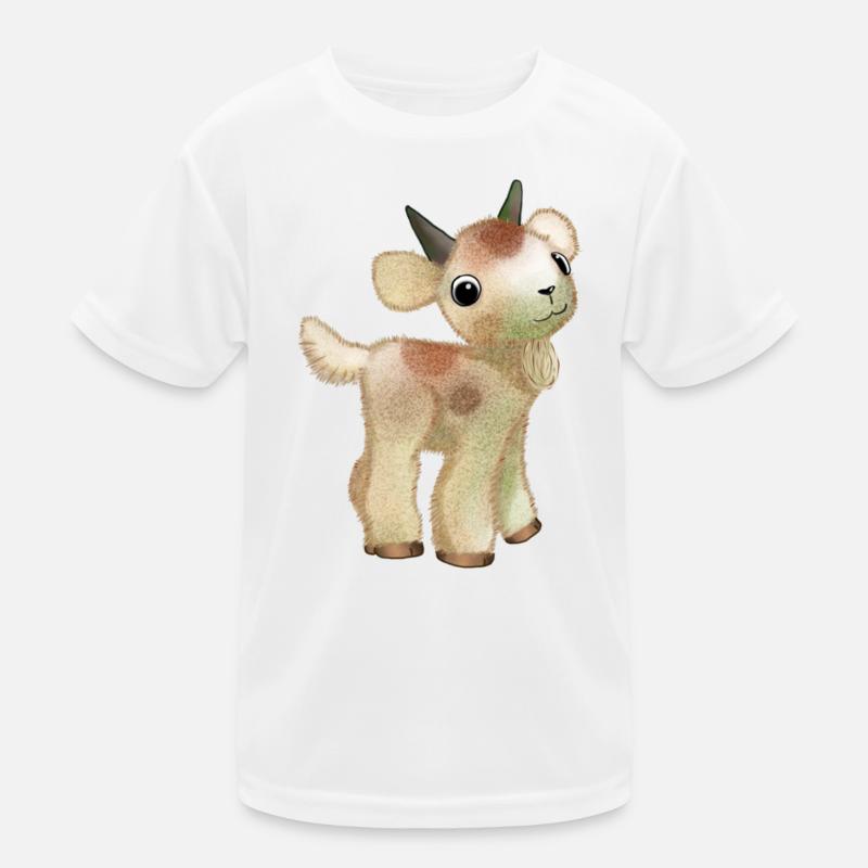 Dwarf goat Kids Functional T-Shirt