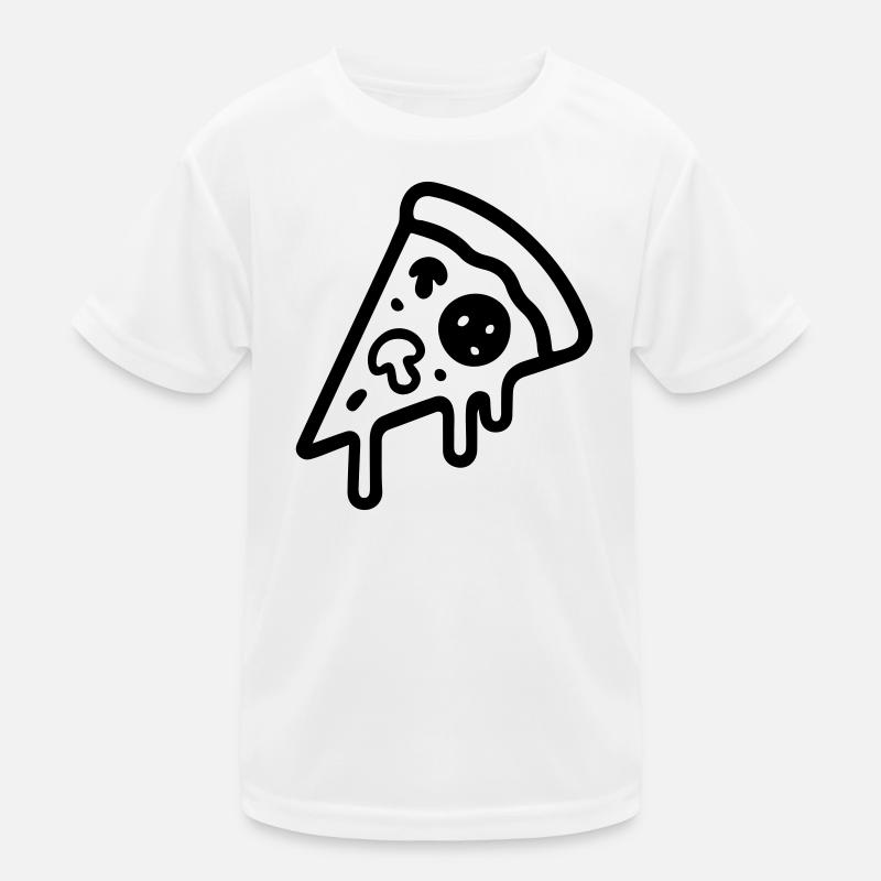 Icône de tranche de pizza T-shirt sport Enfant