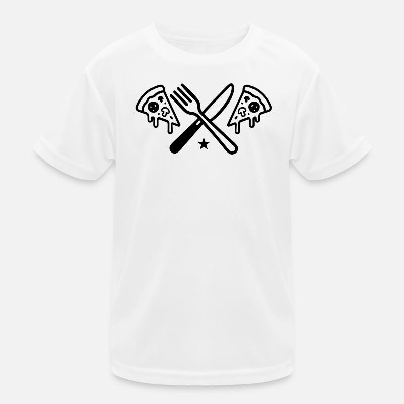 Couverts à pizza T-shirt sport Enfant