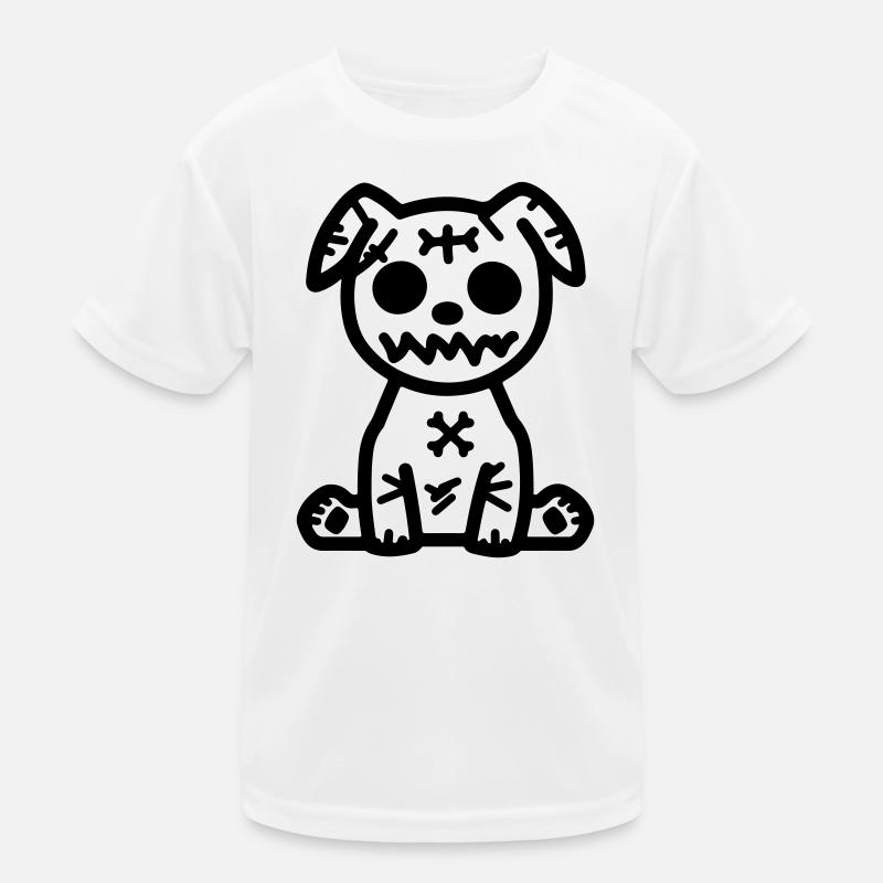 Hund Zombie Kinder Funktions-T-Shirt