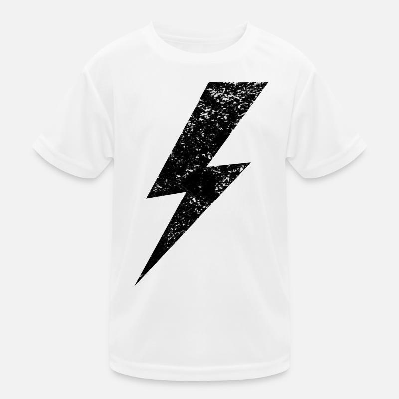 Abstrakter Nebel in Blau und Grau 3D Kinder Funktions-T-Shirt