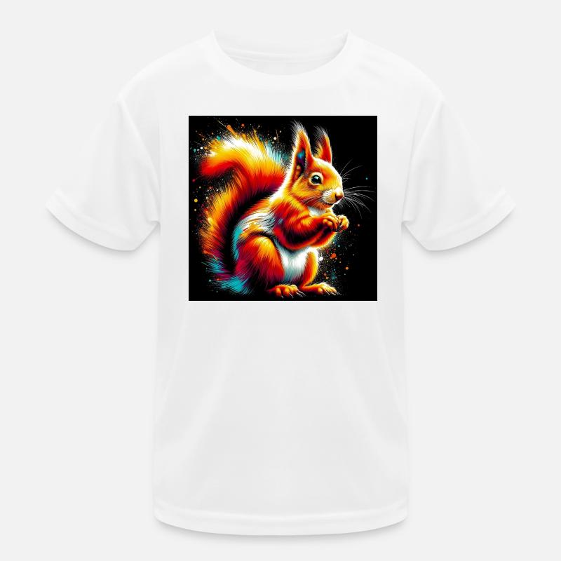 squirrel Kids Functional T-Shirt