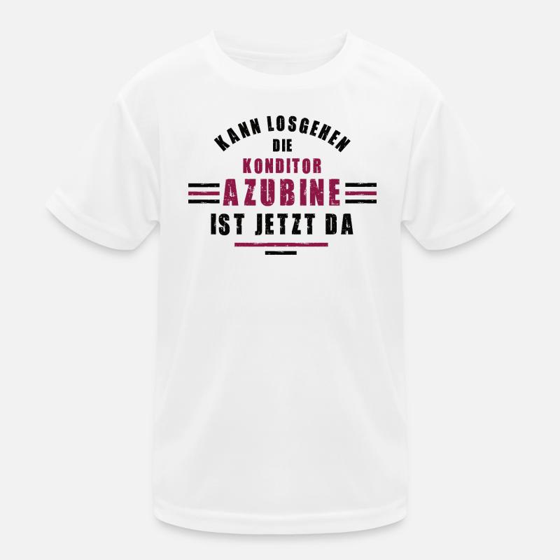 Trainee pastry chef apprenticeship training pastry chef Kids Functional T-Shirt