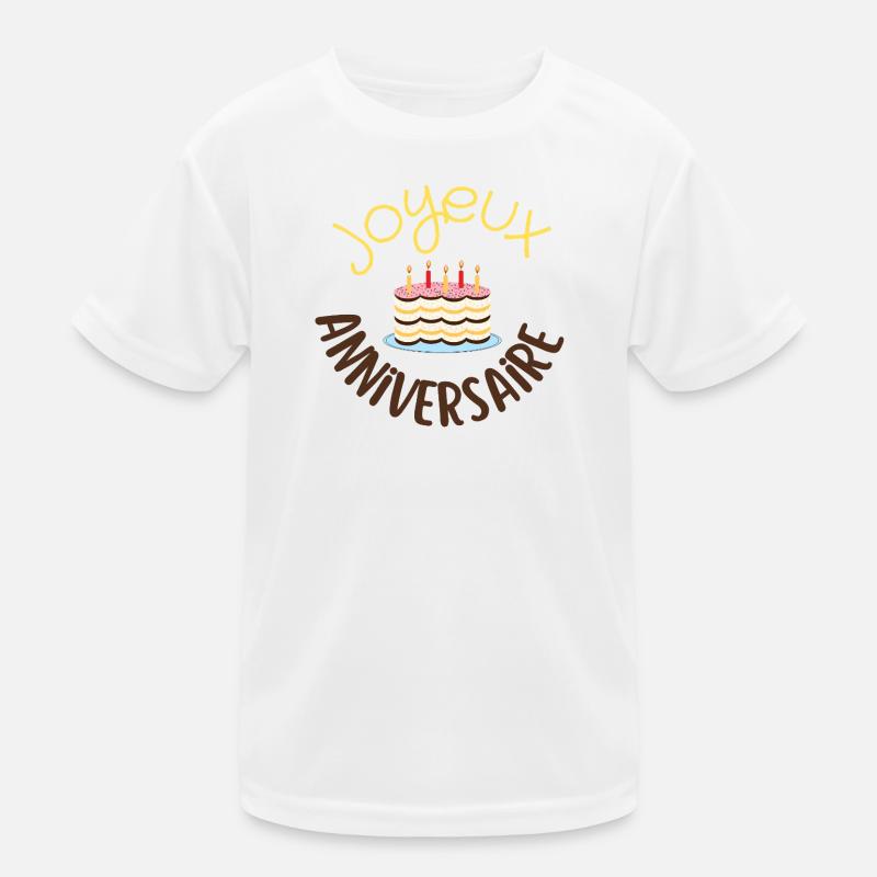 Happy birthday Kids Functional T-Shirt