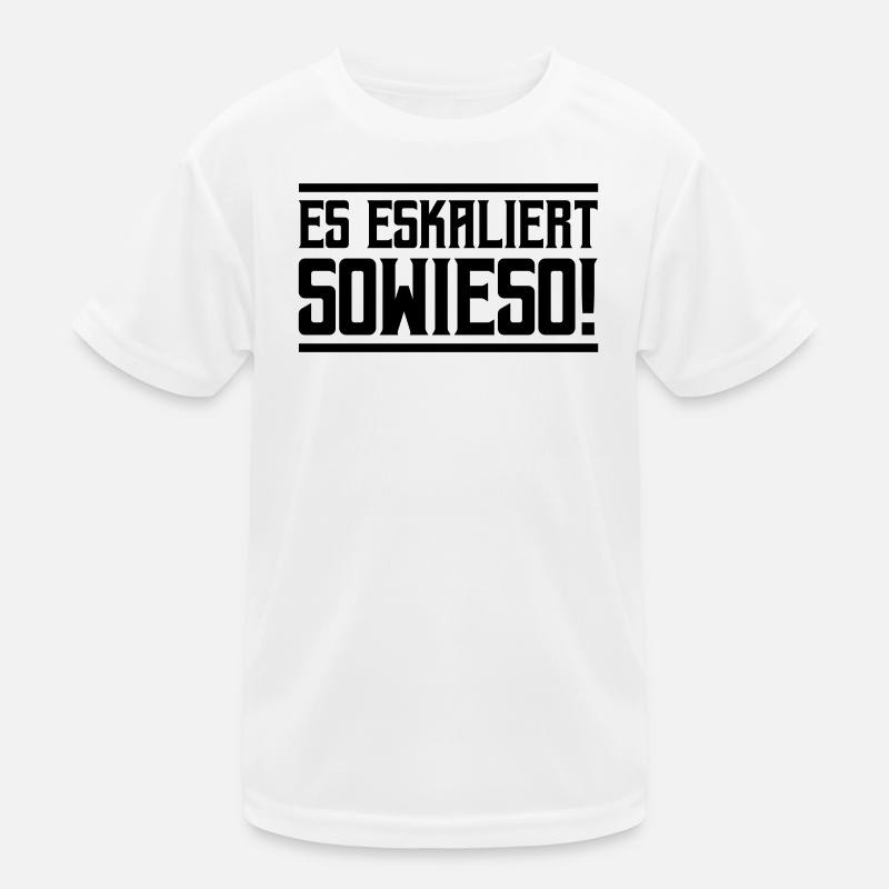 It's escalating anyway! Kids Functional T-Shirt