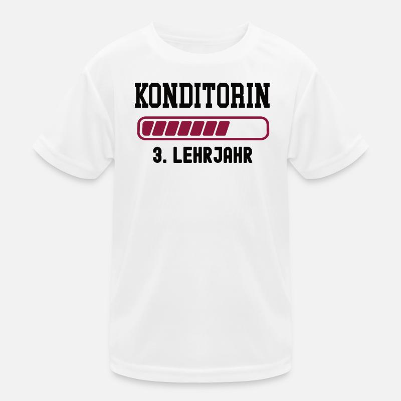Training as a pastry chef, 3rd year of apprenticeship as a pastry chef Kids Functional T-Shirt