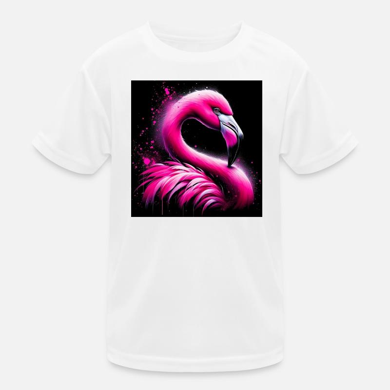 Flamingo Kinder Funktions-T-Shirt