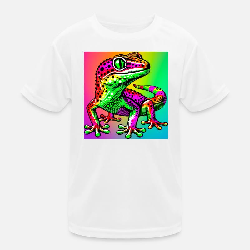 Gecko Kinder Funktions-T-Shirt