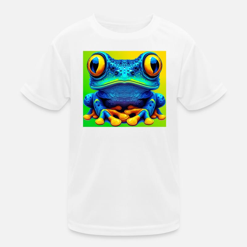 Frosch Kinder Funktions-T-Shirt