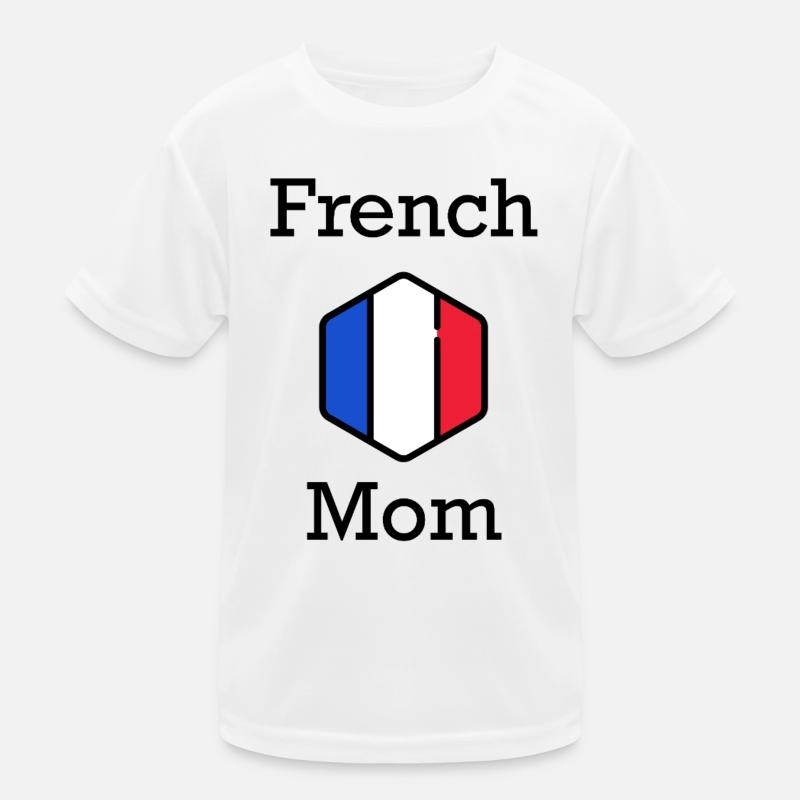 maman française T-shirt sport Enfant