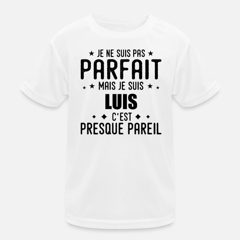 Luis: authentic, imperfect, top, perfection Kids Functional T-Shirt