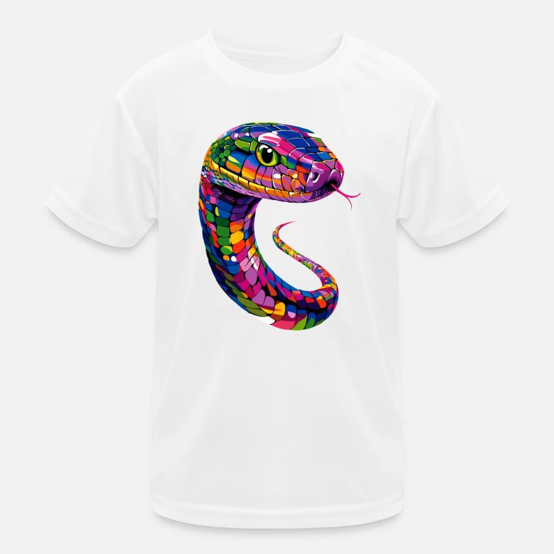 snake, python, cobra, rattlesnake, snakes Kids Functional T-Shirt