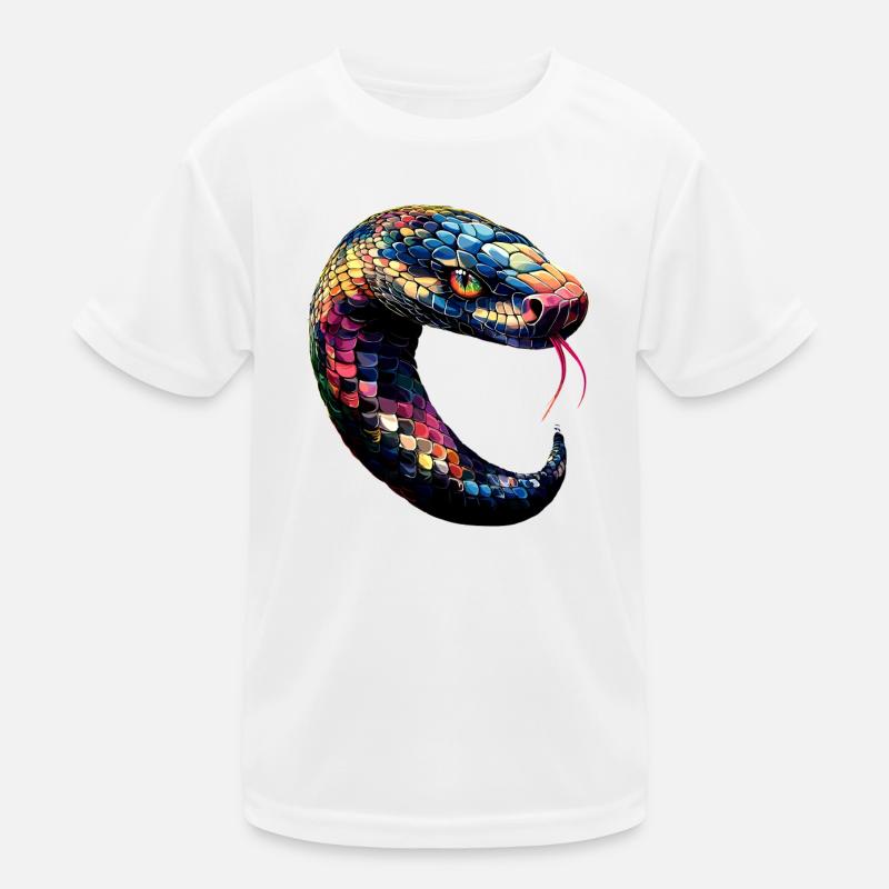 snake, python, cobra, rattlesnake, snakes Kids Functional T-Shirt