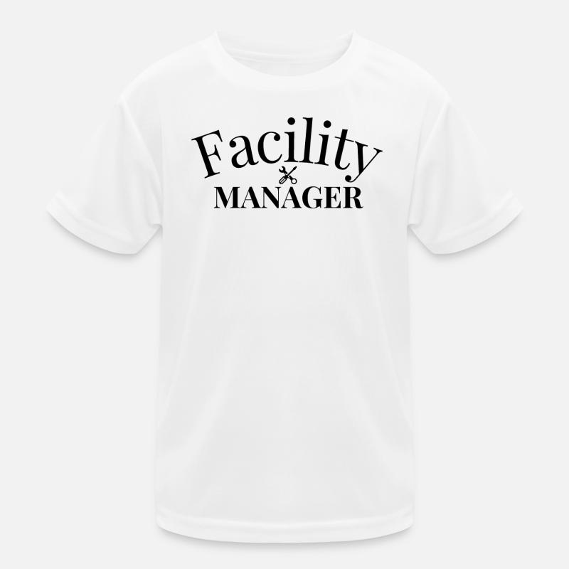 Gestionnaire d’installations T-shirt sport Enfant