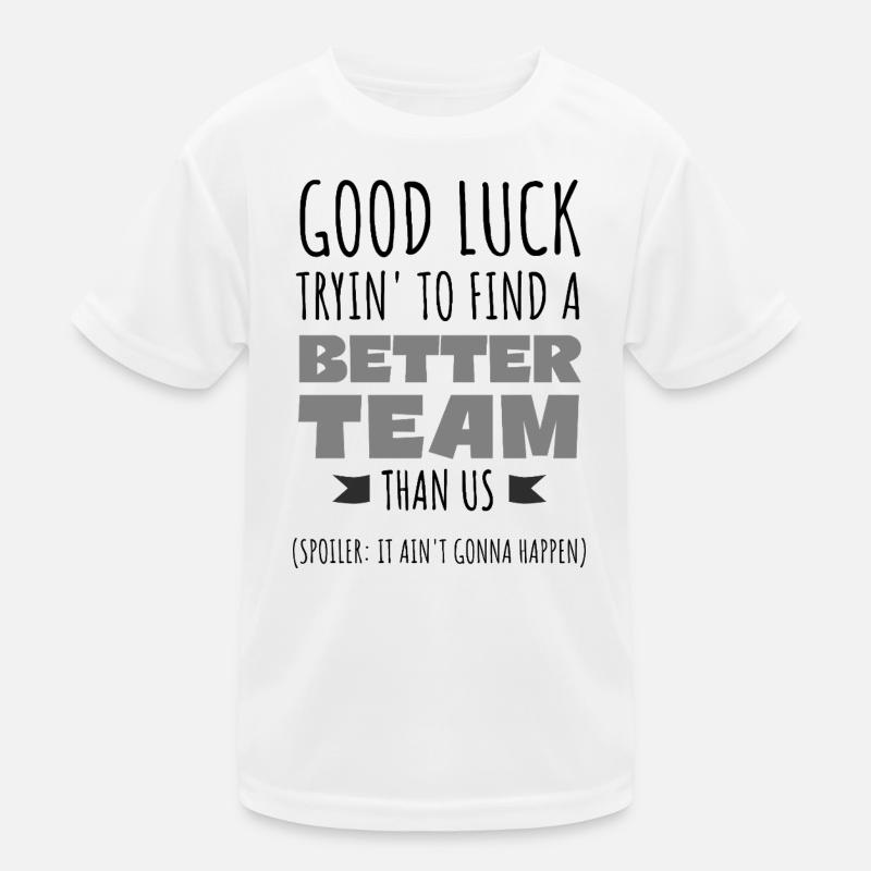 Motivational Teamwork  Kids Functional T-Shirt