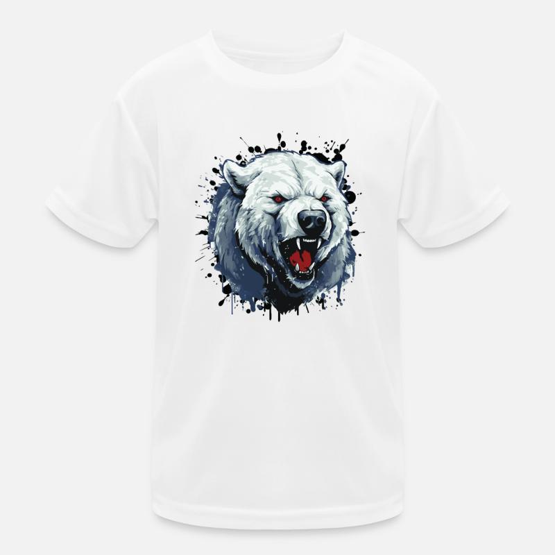 Polar Bear Polar Bear Kids Functional T-Shirt