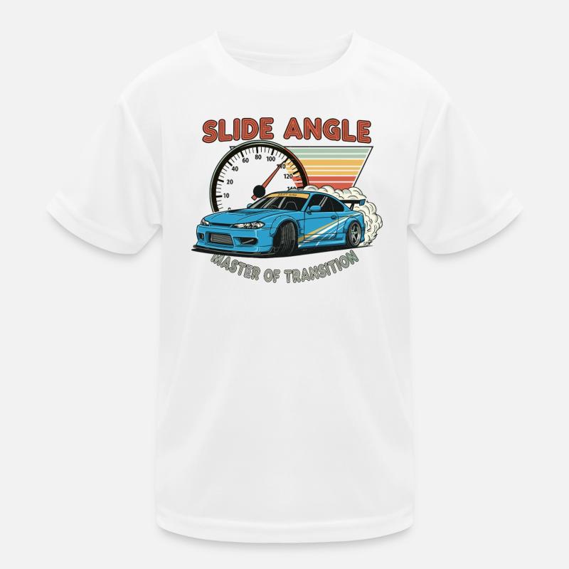 Slide Angle: Master of Transition Kids Functional T-Shirt