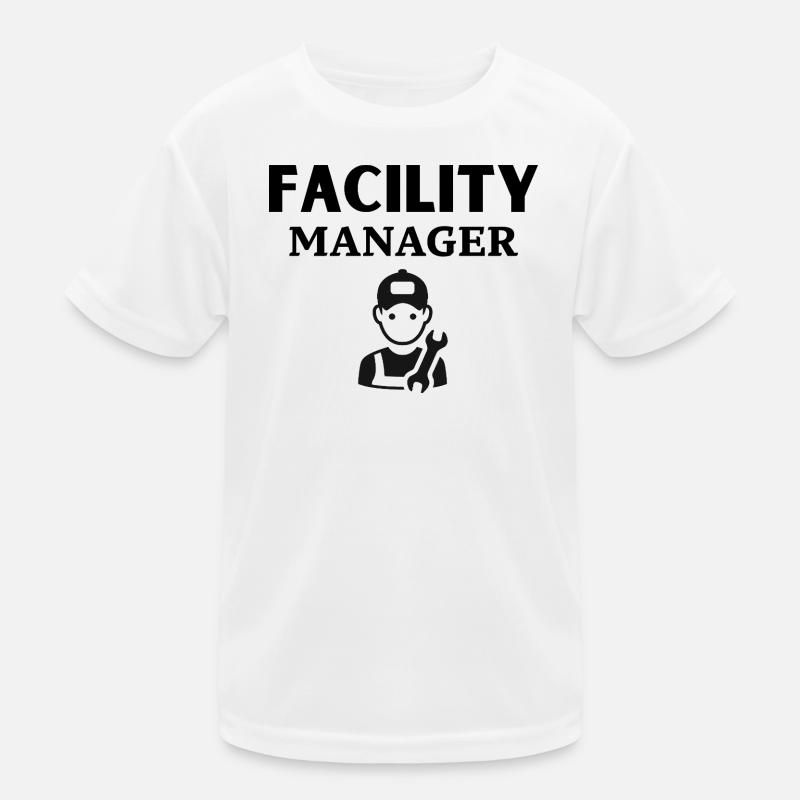 Mechanic Tool Pattern Design Kids Functional T-Shirt