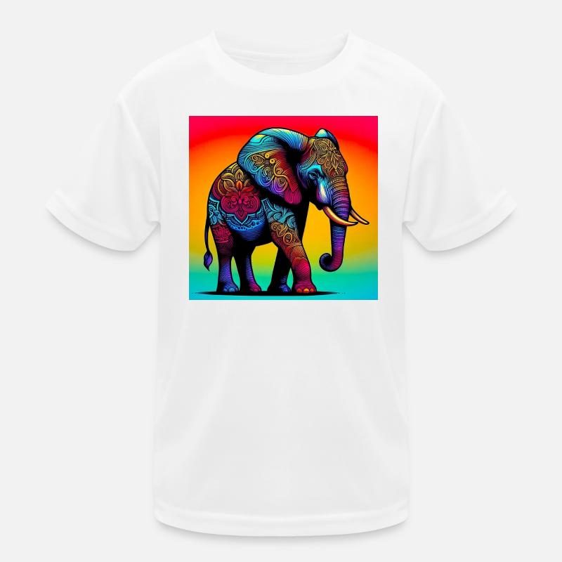 éléphant T-shirt sport Enfant