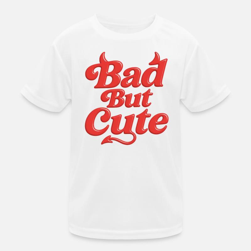 Bad But Cute / Y2K Statement Design Kids Functional T-Shirt