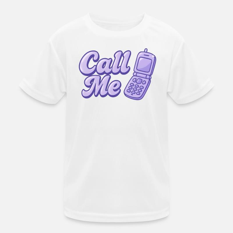 Appelle-moi T-shirt sport Enfant