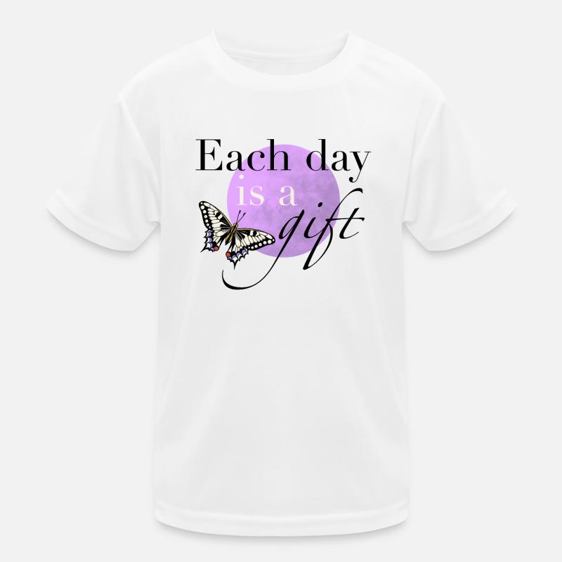 Each_day_is_a_gift Kids Functional T-Shirt