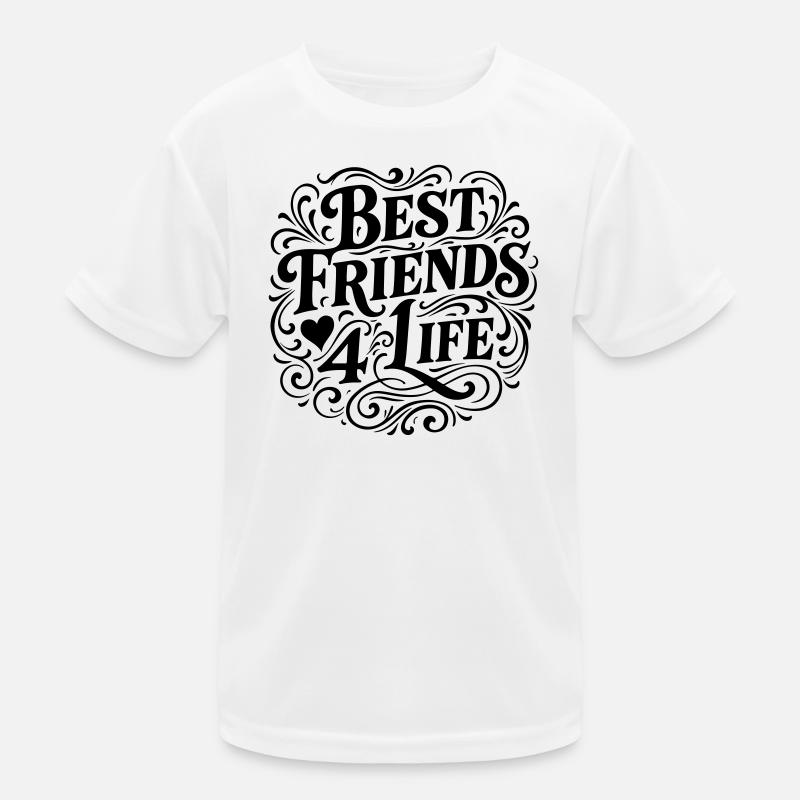 Beste Freunde Freundschaft Kinder Funktions-T-Shirt