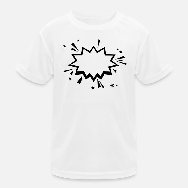 Comic Knall Kinder Funktions-T-Shirt