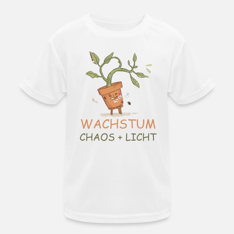 Growth equals chaos plus light Kids Functional T-Shirt