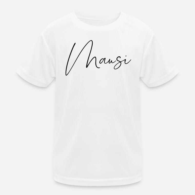 mausi / handschrift design Kinder Funktions-T-Shirt