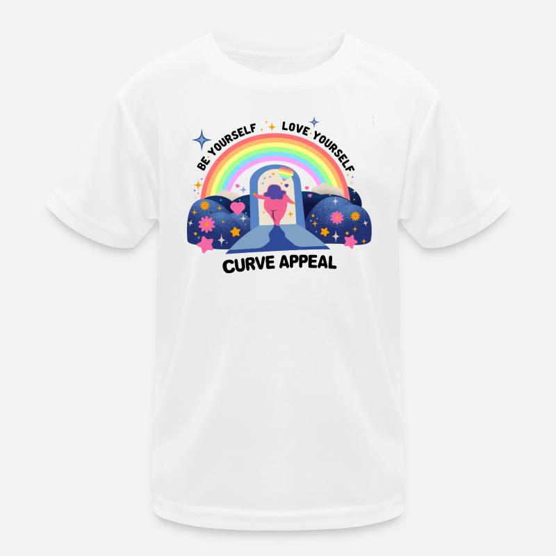 Rainbow Graphics Pride and Acceptance – Love Kids Functional T-Shirt