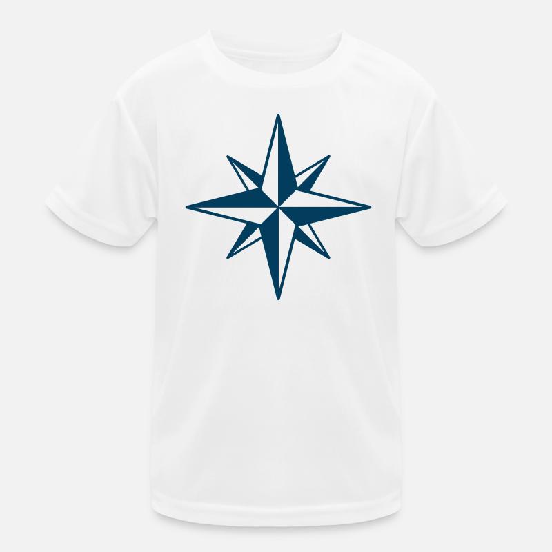 Conception du symbole de la rose des vents T-shirt sport Enfant