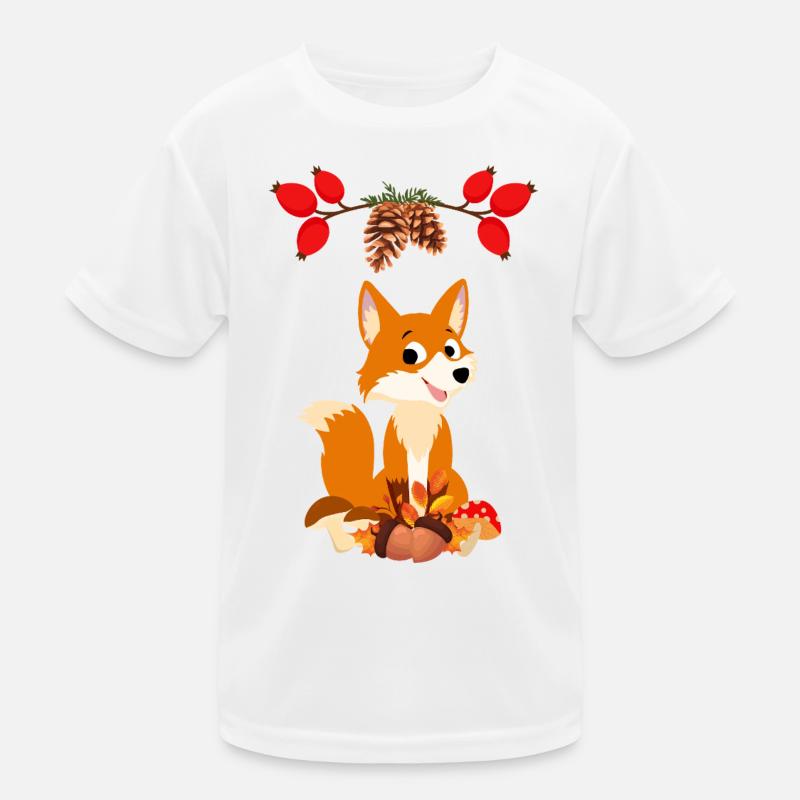 Fuchs  Kinder Funktions-T-Shirt