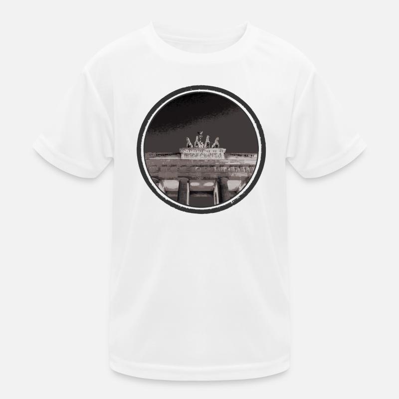 Soirée à la Porte de Brandebourg à Berlin T-shirt sport Enfant