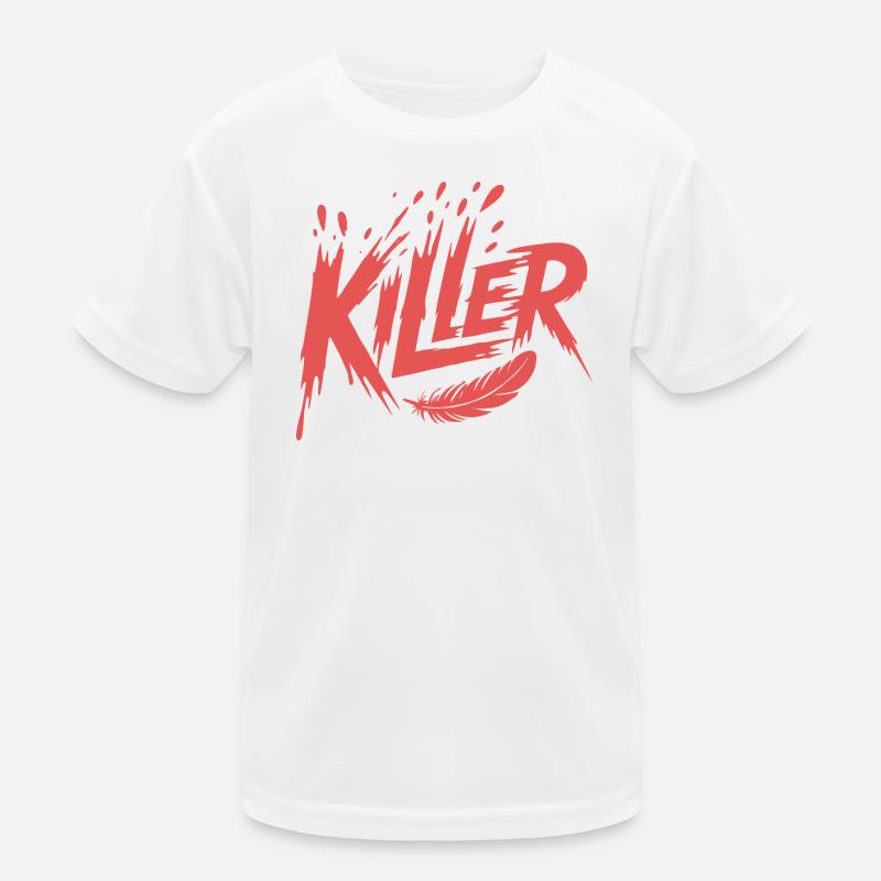 Killer Feder Splash Kinder Funktions-T-Shirt