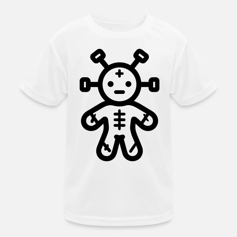 Voodoo-Puppe Kinder Funktions-T-Shirt