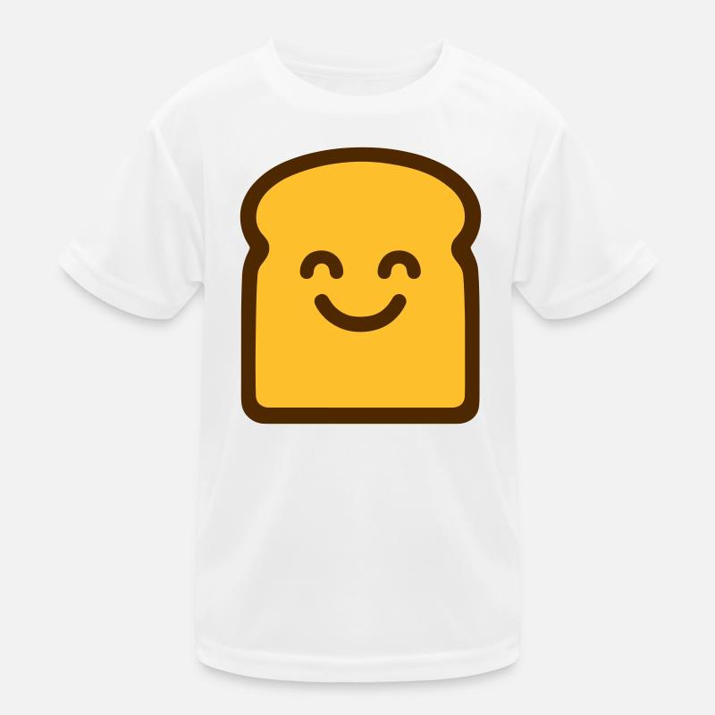 Cute Toast Kids Functional T-Shirt