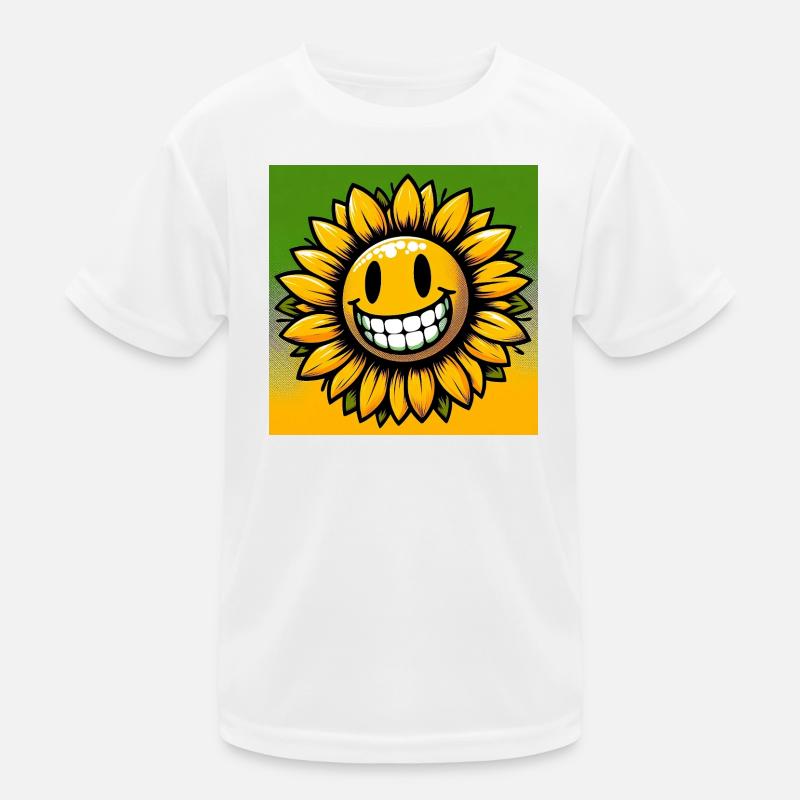 Sonnenblume Kinder Funktions-T-Shirt