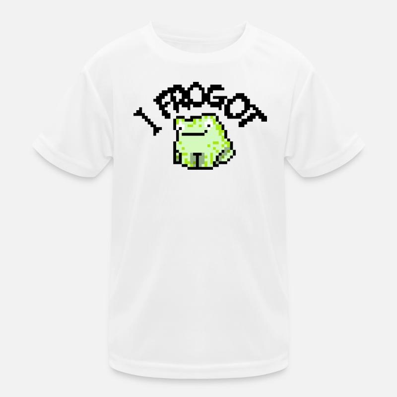 I frogot, cute frog Kids Functional T-Shirt